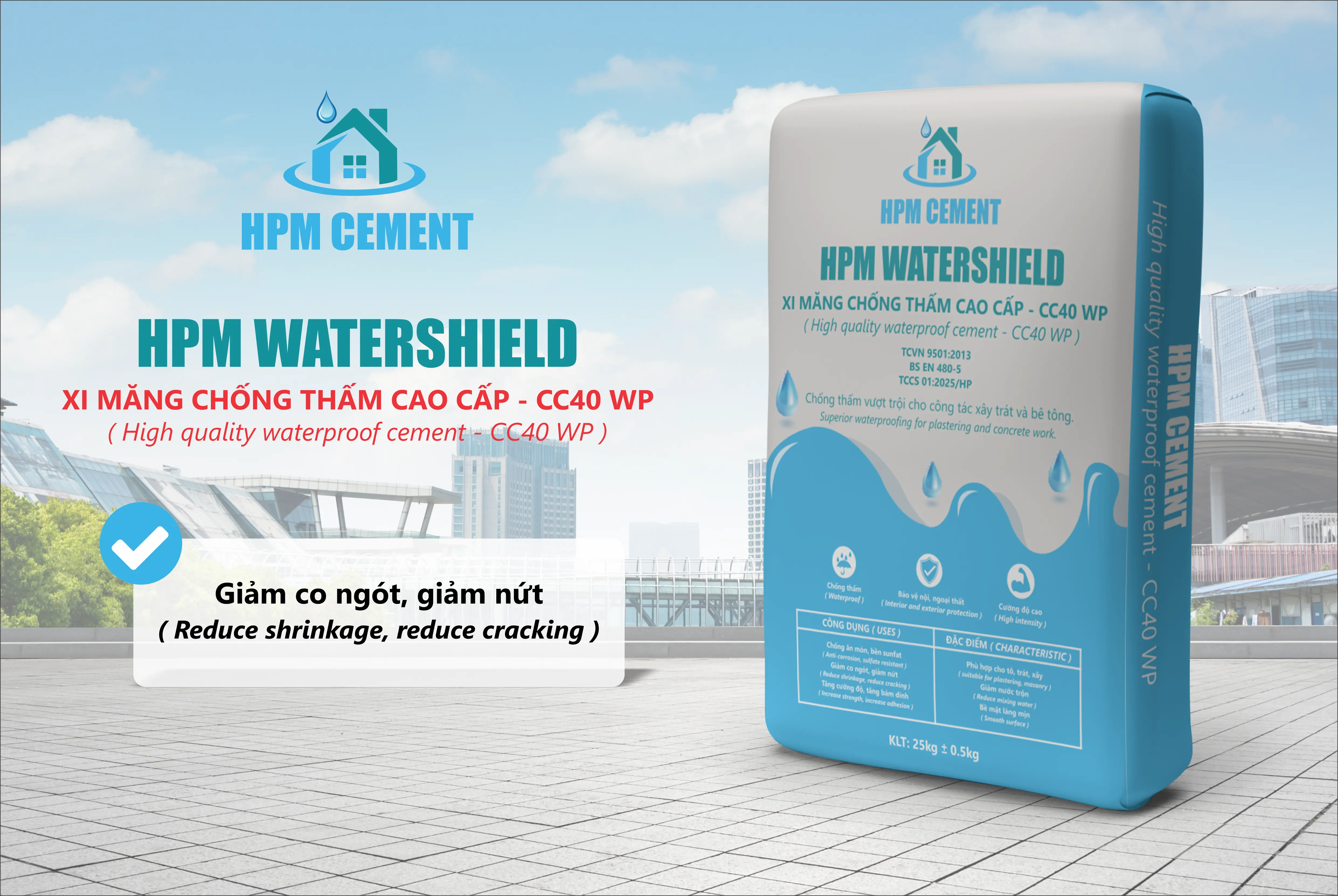 HPM WATERSHIELD CC40 WP 3