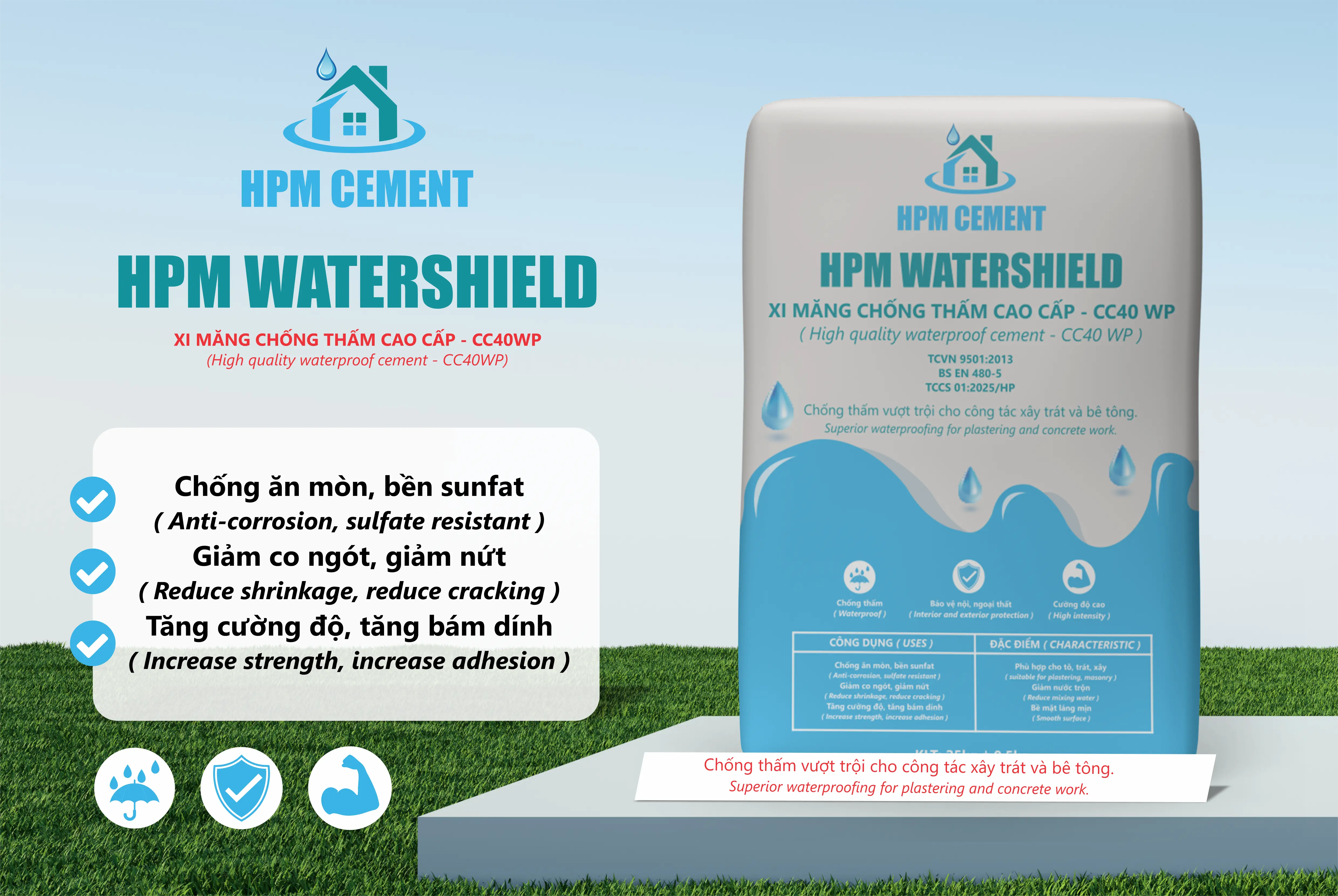 HPM WATERSHIELD CC40 WP